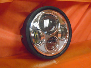 5 3/4" DAYMAKER Yamaha Star Roadliner Stratoliner XV1900A CHROME Projector HID LED Light Bulb Headlight Motorcycle