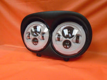 Load image into Gallery viewer, DUAL 7&quot; WHITE DAYMAKER 2014  LED ROAD GLIDE Light Bulb Headlight Harley Bezel
