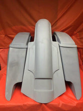 Load image into Gallery viewer, Yamaha Royal Star Venture 5&quot; Stretched Extended Saddlebags Dual Cut Outs Fender &amp; Lids - Fifty Five