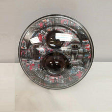 Load image into Gallery viewer, 7&quot; DAYMAKER Replacement Fire Trucks Design Projector HID LED Light Bulb Headlight Motorcycle Harley