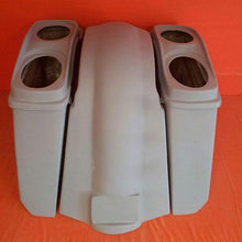 Load image into Gallery viewer, Harley Davidson Heritage Softail 5&quot; Extended Saddlebags Dual 6 x 9 Speaker Lids Fender No Cutouts