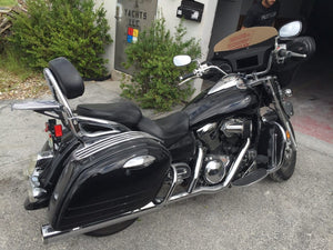 Kawasaki Vulcan Nomad Motorcycle Headlight Fairing 6.5 Speakers Batwing VN1600 1600 05 - 08