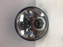 Load image into Gallery viewer, 5 3/4&quot; DAYMAKER Replacement Chrome Projector HID LED Light Bulb Headlight Motorcycle Harley 5.75&quot;