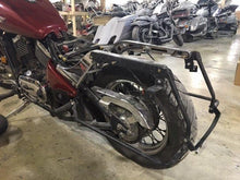 Load image into Gallery viewer, Kawasaki Vulcan &amp; Classic 800 Series 6&quot; Extended Stretched Saddlebags Trendsetter Right Side Cut Out