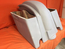 Load image into Gallery viewer, Honda VTX 1300 / 1800 4&quot; Extended Stretched Saddlebags Rear Fender Dual Cut Outs