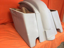 Load image into Gallery viewer, Honda VTX 1300 / 1800 4&quot; Extended Stretched Saddlebags Rear Fender Dual Cut Outs