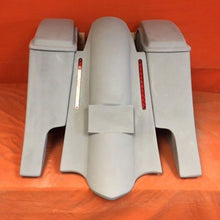 Load image into Gallery viewer, Victory Kingpin / Highball / Judge 6&quot; Extended Hard Saddlebags Out &amp; Down Bags Lids Rear Fender Dual Cut Out Lids