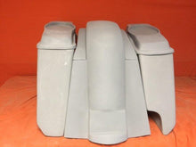 Load image into Gallery viewer, Honda VTX 1300 / 1800 5&quot; Extended Stretched Saddlebags Rear Fender Right Side Cut Out 6 X 9 Speaker Lids