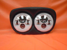 Load image into Gallery viewer, DUAL 7&quot; WHITE DAYMAKER LED ROAD GLIDE Light Bulb Headlight Motorcycle Harley Bezel