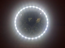 Load image into Gallery viewer, 7&quot; DAYMAKER Killer Replacement Chrome Projector HID LED Light Bulb Headlight Motorcycle Harley