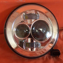 Load image into Gallery viewer, 7&quot; DAYMAKER Replacement Chrome HID LED Light Bulb Headlight Motorcycle Kawasaki Vulcan Nomad 1500 / 1600