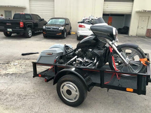 Yamaha Royal Star Venture 5" Stretched Extended Saddlebags No Cut Outs Fender & Lids - Fifty Five