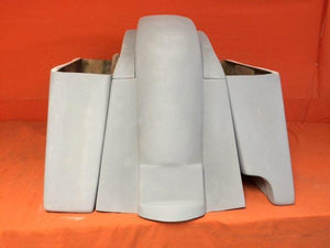 Honda VTX 1300 / 1800 6" Extended Stretched Saddlebags Rear Fender Right Cut Out