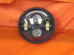 5 3/4" DAYMAKER Yamaha Star Roadliner Stratoliner XV1900A BLACK Projector HID LED Light Bulb Headlight Motorcycle