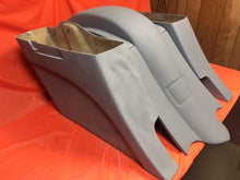 Load image into Gallery viewer, Honda VTX 1800 / 1300 6&quot; Extended Stretched BOLT ON Out &amp; Down Bags Rear Fender Rails Dual Cut Out