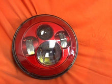 Load image into Gallery viewer, 7&quot; DAYMAKER Replacement RED Projector HID LED Light Bulb Headlight Motorcycle Harley