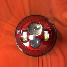 Load image into Gallery viewer, 7&quot; DAYMAKER Replacement RED Projector HID LED Light Bulb Headlight Motorcycle Harley