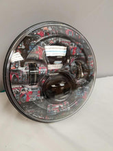 Load image into Gallery viewer, 7&quot; DAYMAKER Replacement Fire Trucks Design Projector HID LED Light Bulb Headlight Motorcycle Harley