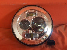 Load image into Gallery viewer, 7&quot; DAYMAKER Replacement Chrome HID LED Light Bulb Headlight Motorcycle Kawasaki Vulcan Nomad 1500 / 1600