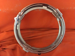 7" Motorcycle Chrome Daymaker Headlight Extension Trim Ring Bracket For Harley