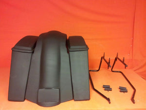 Yamaha Roadstar 1999 - 2007 6" Extended Stretched Saddlebags Rear Fender & lids No Cut Outs