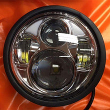 Load image into Gallery viewer, 5 3/4&quot; DAYMAKER Yamaha Vstar Dragstar XVS1100 CHROME Projector HID LED Light Bulb Headlight Motorcycle
