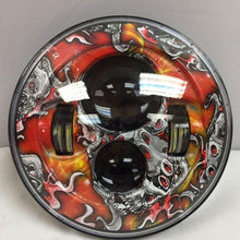 Load image into Gallery viewer, 7&quot; DAYMAKER Replacement Orange Gamble Design Projector HID LED Light Bulb Headlight Motorcycle Harley