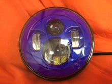Load image into Gallery viewer, 7&quot; DAYMAKER Replacement BLUE Projector HID LED Light Bulb Headlight Motorcycle Harley