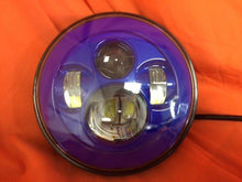 Load image into Gallery viewer, 7&quot; DAYMAKER Replacement BLUE Projector HID LED Light Bulb Headlight Motorcycle Harley