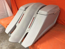 Load image into Gallery viewer, Harley Davidson 6&quot; Trendsetter Extended Saddlebag LED Fender Kit - No Cut Outs Lids / 2014