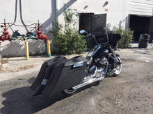 Load image into Gallery viewer, Suzuki C50 / C90 Boulevard 6&quot; Out &amp; Down Saddlebags Fender &amp; Side Covers, No Cut Outs Lids &amp; Rail Kit