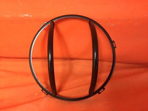 7" Motorcycle Black Daymaker Headlight Trim Grill Cover For Harley