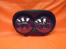 Load image into Gallery viewer, DUAL 7&quot; PURPLE DAYMAKER 2014  LED ROAD GLIDE Light Bulb Headlight Harley Bezel