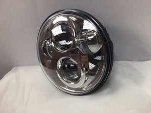 5 3/4" DAYMAKER Replacement Chrome Projector HID LED Light Bulb Headlight Motorcycle Harley 5.75"
