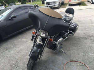 Kawasaki Nomad Motorcycle Headlight Stereo with Radio Fairing 6.5 Speakers Batwing VN1600 1600 05 - 08