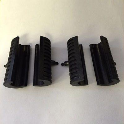 4 X Pieces Latex Rubber Replacement for Harley Hard saddlebag rubber support cushion replace 90764-93