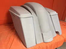Load image into Gallery viewer, Honda VTX 1300 / 1800 4&quot; Extended Stretched Saddlebags Rear Fender Right Side Cut Out Lids