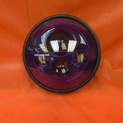 Honda Shadow Sabre AERO VT1100 DAYMAKER PURPLE HID LED Light Bulb Headlight Motorcycle Mount