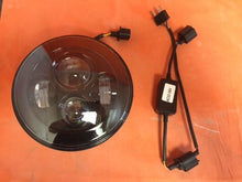 Load image into Gallery viewer, 7&quot; DAYMAKER Replacement Black HID LED Light Bulb Headlight Motorcycle Kawasaki Vulcan Nomad 1500 / 1600