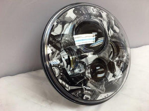 7" DAYMAKER Replacement Strait Pimpin Design Projector HID LED Light Bulb Headlight Motorcycle Harley