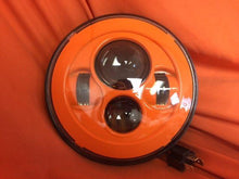 Load image into Gallery viewer, 7&quot; DAYMAKER Replacement ORANGE Projector HID LED Light Bulb Headlight Motorcycle Harley