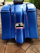 Load image into Gallery viewer, Honda VTX 1800 / 1300 6&quot; Extended Stretched Out &amp; Down Bags Rear Fender Right Side Cut Out Onlly - No lids