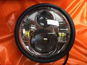 5 3/4" DAYMAKER Yamaha Star Roadliner Stratoliner XV1900A CHROME Projector HID LED Light Bulb Headlight Motorcycle