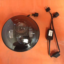 Load image into Gallery viewer, 7&quot; DAYMAKER Replacement Black Projector HID LED Light Bulb Headlight Motorcycle Harley