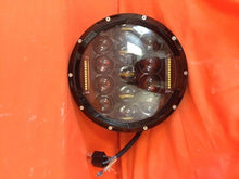 Load image into Gallery viewer, 7&quot; DAYMAKER 75W BLACK Projector HID LED Light Bulb Headlight Motorcycle Harley