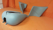 Load image into Gallery viewer, Harley Davidson Stretched Custom Side Covers Tank Shrouds Touring 96 - 08 FLHT, FLHR, FLTR, FLHX