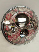 Load image into Gallery viewer, 7&quot; DAYMAKER Replacement FireFighter Design Projector HID LED Light Bulb Headlight Motorcycle Harley