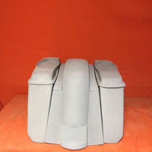 Load image into Gallery viewer, Honda VTX 1300 / 1800 5&quot; Extended Stretched Saddlebags Rear Fender No Cut Outs 6 X 9 Speaker Lids