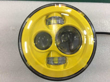 Load image into Gallery viewer, 7&quot; DAYMAKER Replacement YELLOW Projector HID LED Light Bulb Headlight Motorcycle Harley
