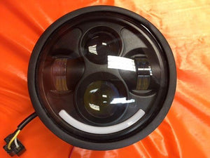 5 3/4" DAYMAKER Yamaha Star Roadliner Stratoliner XV1900A BLACK Projector HID LED Light Bulb Headlight Motorcycle